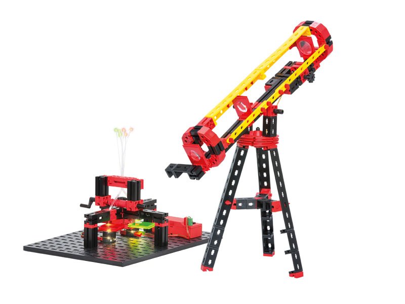 Juguete educativo, fischertechnik Optics telescopio, industria alemana. - Imagen 2