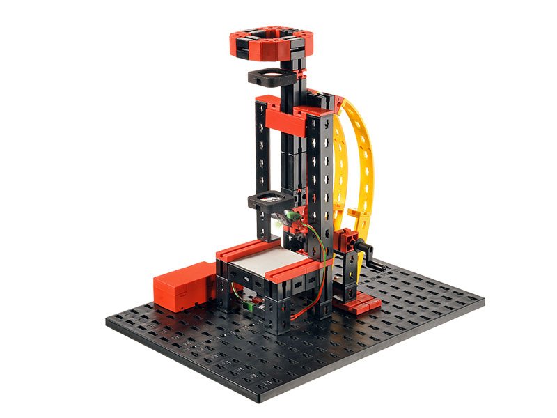 Juguete educativo, fischertechnik Optics telescopio, industria alemana. - Imagen 3