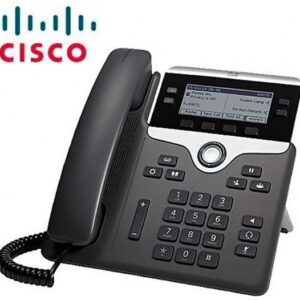 Teléfono IP Cisco CP-7841-K9, 4 lineas, puertos 10/100/1000