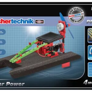 FISCHERTECHNIK Energía solar, negro, rojo, verde Industria Alemana